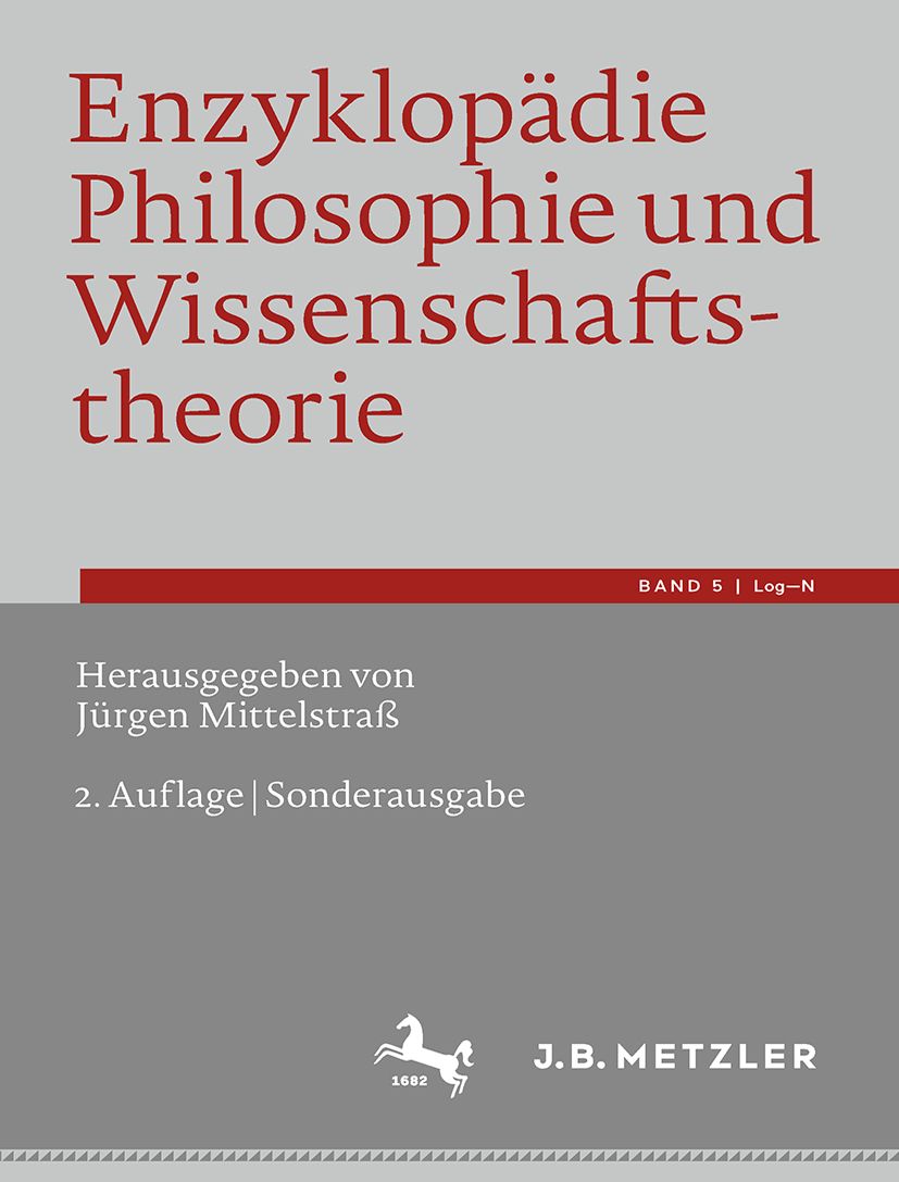 Enzyklopädie Philosophie und Wissenschaftstheorie“ – Bücher